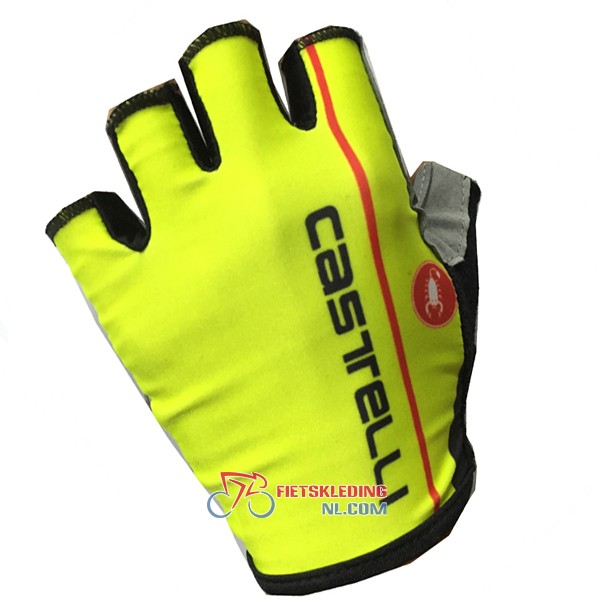 2017 Castelli Korte Handschoenen geel